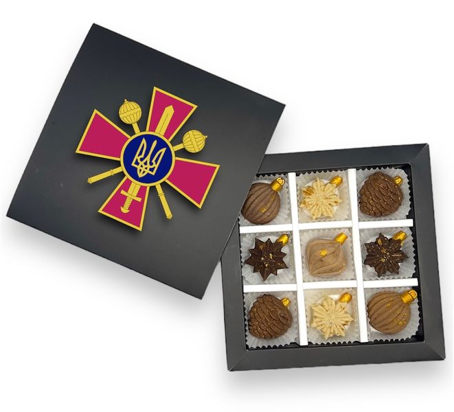 Набір 9 цукерок LAVIVA CHOCOLATE Brand UA-0255-1 фото