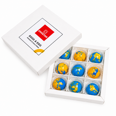 Set of 9 chocolate candies Brand