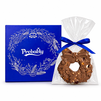 Milk chocolate product LAVIVA CHOCOLATE Wreath Brand