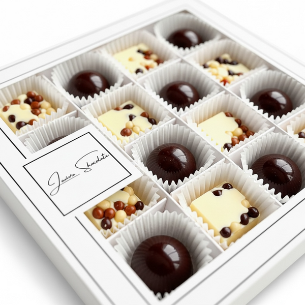 Цукерки шоколадні LAVIVA CHOCOLATE Vertigo white, 160г UA-0348 фото