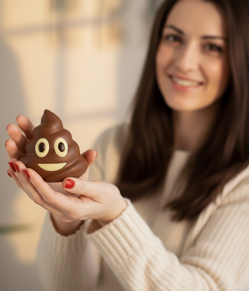 Шоколадна какашка Emodji LAVIVA CHOCOLATE, 60г UA-0314 фото