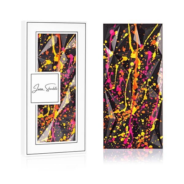 Шоколад чорний LAVIVA CHOCOLATE Black rainbow UA-0033 фото