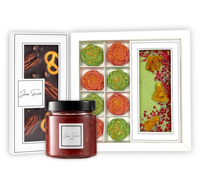 Gift set LAVIVA CHOCOLATE Spring bouquet