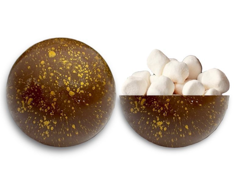 Набор 4 шокобомб с маршмеллоу LAVIVA CHOCOLATE в коробке, 150 г UA-0303 фото