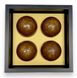 Chocolate boombs with marshmello LAVIVA CHOCOLATE 4 in box, 150 g