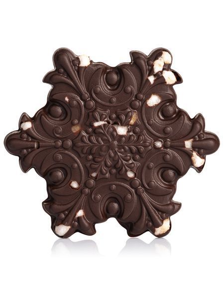 Снежинка из черного шоколада LAVIVA CHOCOLATE  UA-0024 фото