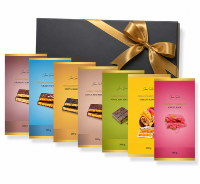 Дубайський шоколад набір Mega gift LAVIVA CHOCOLATE 1,4кг UA-0178 фото