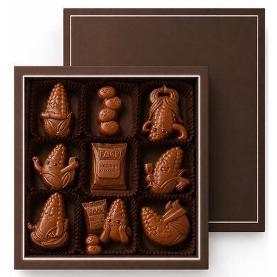 Конфеты индивидуальное изготовление LAVIVA CHOCOLATE Brand UA-0333-3 фото