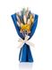 Букет cухоцвітів LAVIVA CHOCOLATE Bouquet Blue малий UA-0202 фото 1