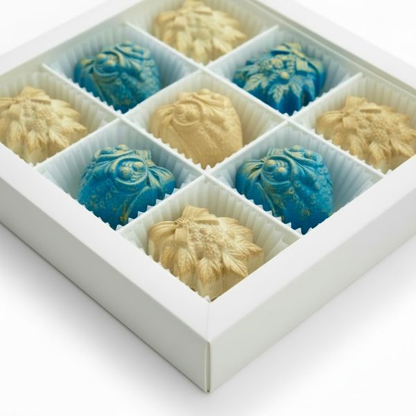 Конфеты шоколадные LAVIVA CHOCOLATE Новогодние игрушки, 100г UA-0402-2 фото