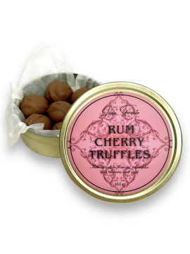 Rum cherry truffles LAVIVA CHOCOLATE