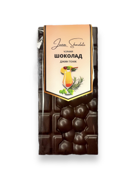 Шоколад mini LAVIVA CHOCOLATE Джин-Тонік чорн, 30 g